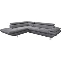 Funktionsecke Vinci dunkelgrau Webstoff B/H/T: ca. 276x88x232 cm von XXXL