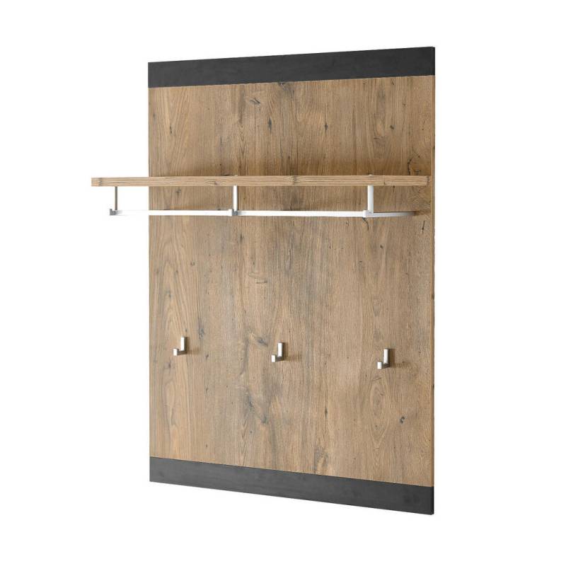 Furn.Design GARDEROBENPANEEL Kastanien, Grau