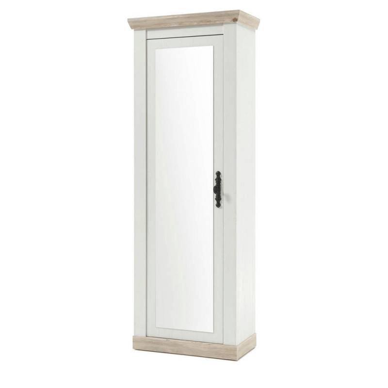 Furn.Design GARDEROBENSCHRANK Weiß, Pinien