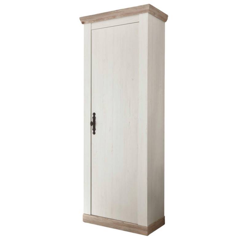 Furn.Design GARDEROBENSCHRANK Weiß, Pinien