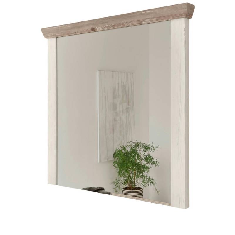 Furn.Design GARDEROBENSPIEGEL Weiß, Pinien