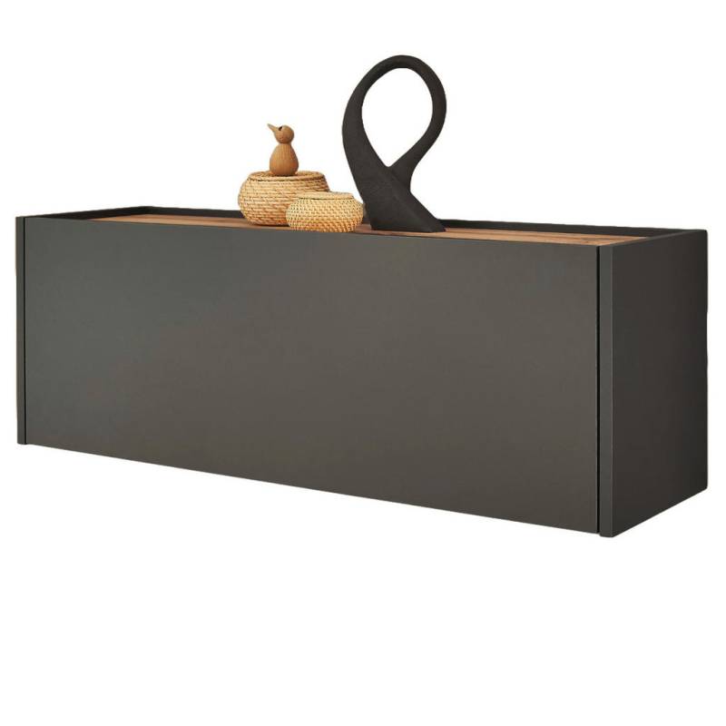 Furn.Design HÄNGESCHRANK Grau, Eiche Wotan