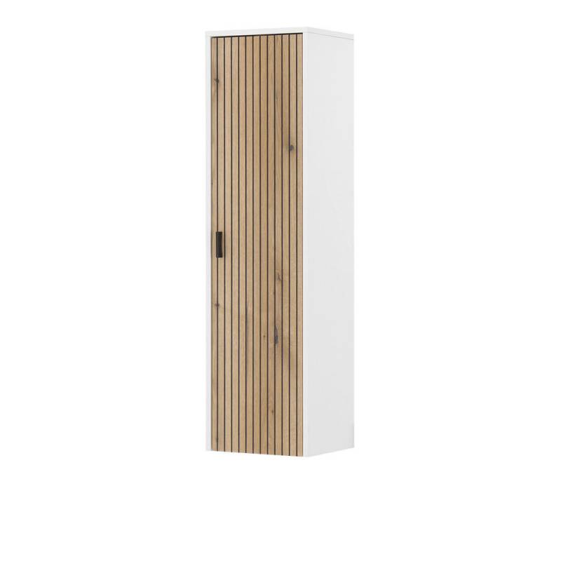 Furn.Design HÄNGESCHRANK Weiß, Eiche