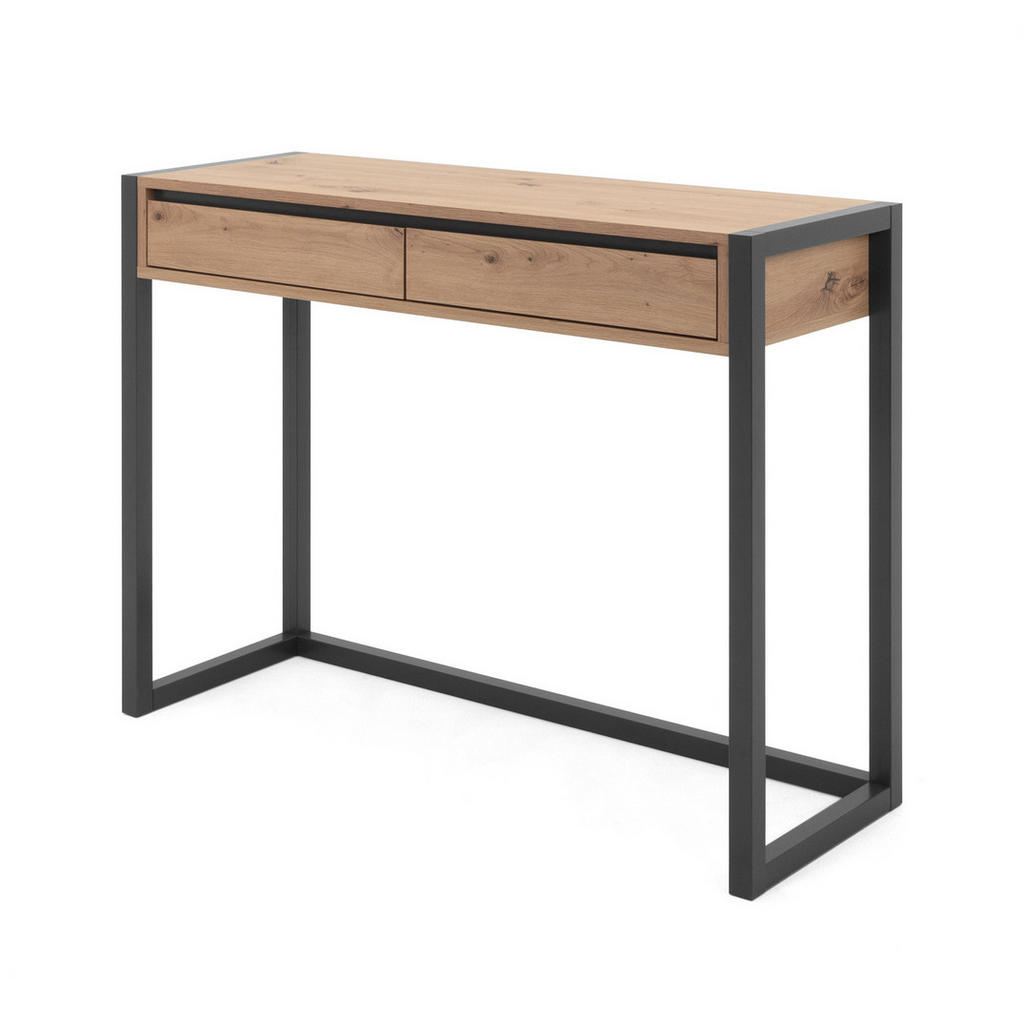 Furn.Design KONSOLENTISCH Eiche Artisan, Anthrazit Furn.Design KONSOLENTISCH Eiche Artisan, Anthrazit