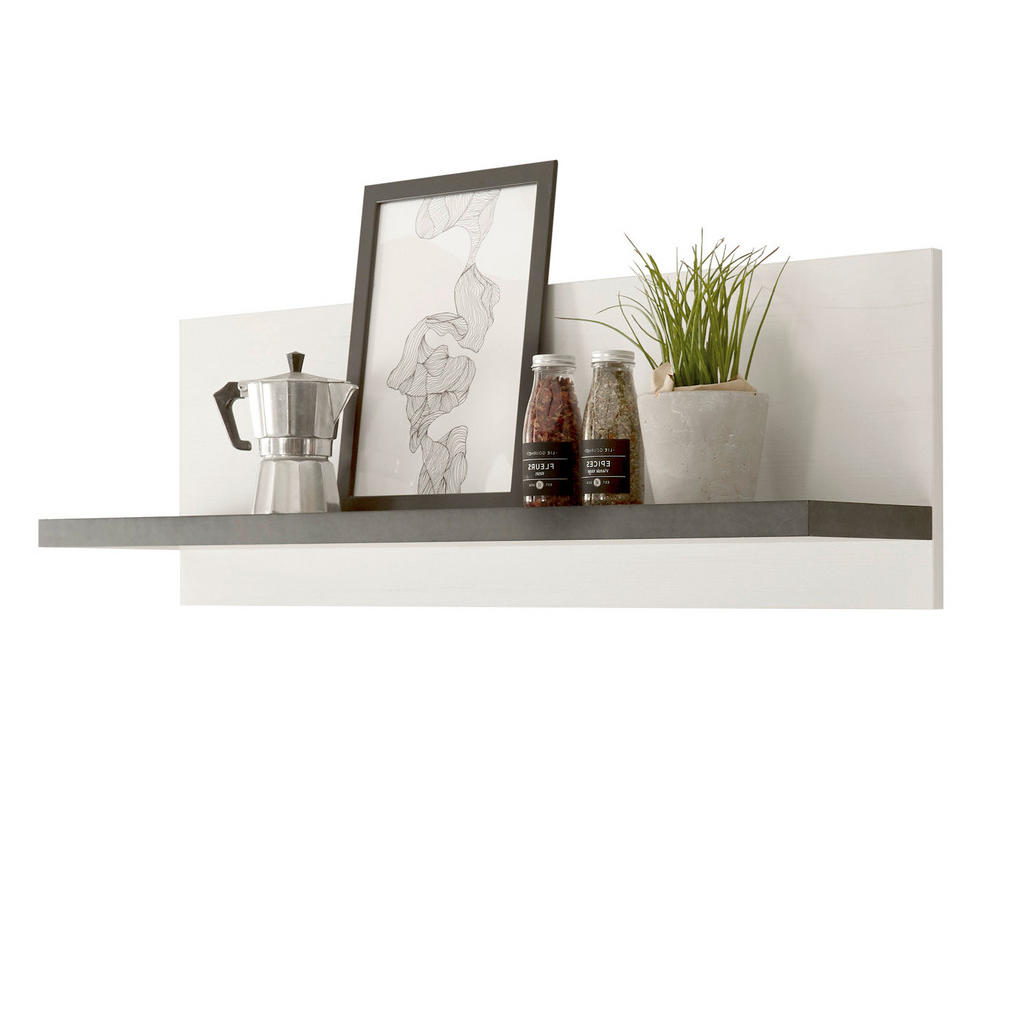 Furn.Design KÜCHENREGAL Weiß, Anthrazit Furn.Design KÜCHENREGAL Weiß, Anthrazit