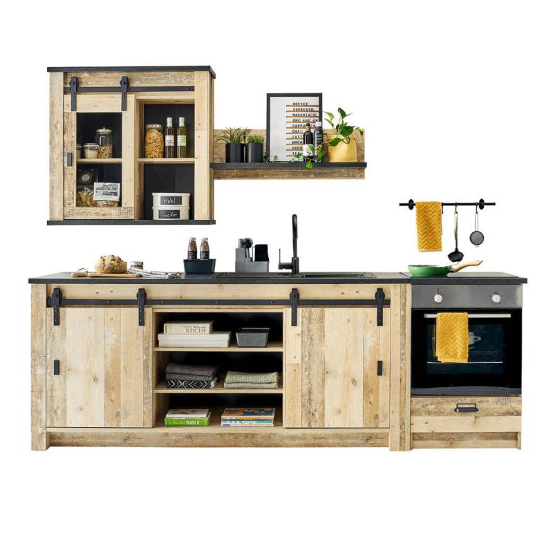 Furn.Design KÜCHENZEILE Natur
