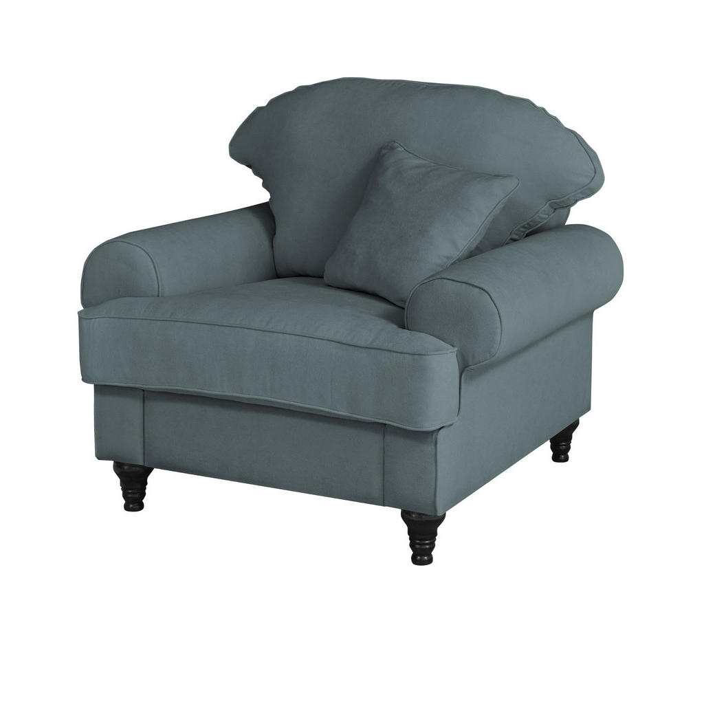 Furn.Design Sessel, Grau, Holz, Textil, Nachbildung, 110x95x100 cm, Wohnzimmer, Sessel, Polstersessel von Furn.Design
