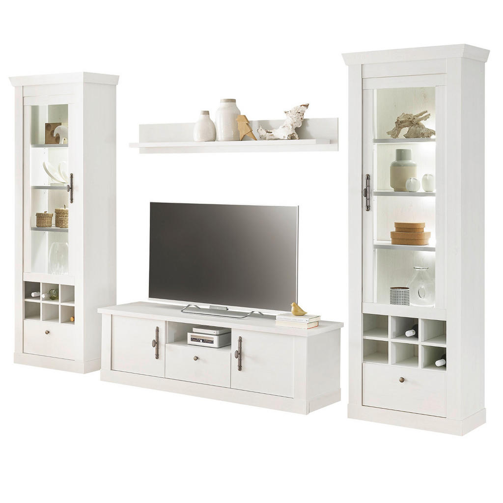 Furn.Design WOHNWAND Weiß