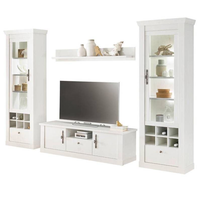 Furn.Design WOHNWAND Weiß