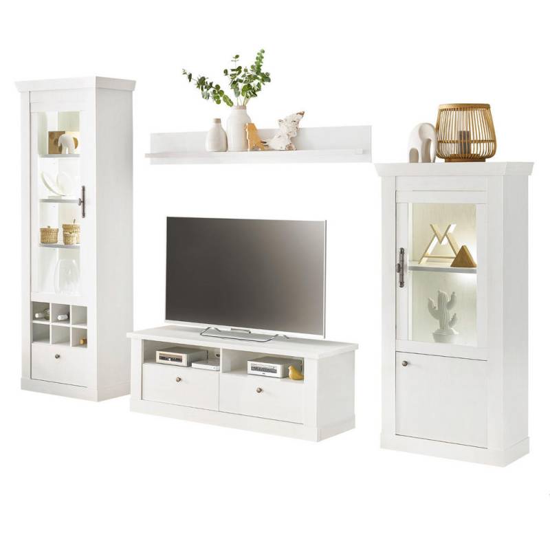 Furn.Design WOHNWAND Weiß