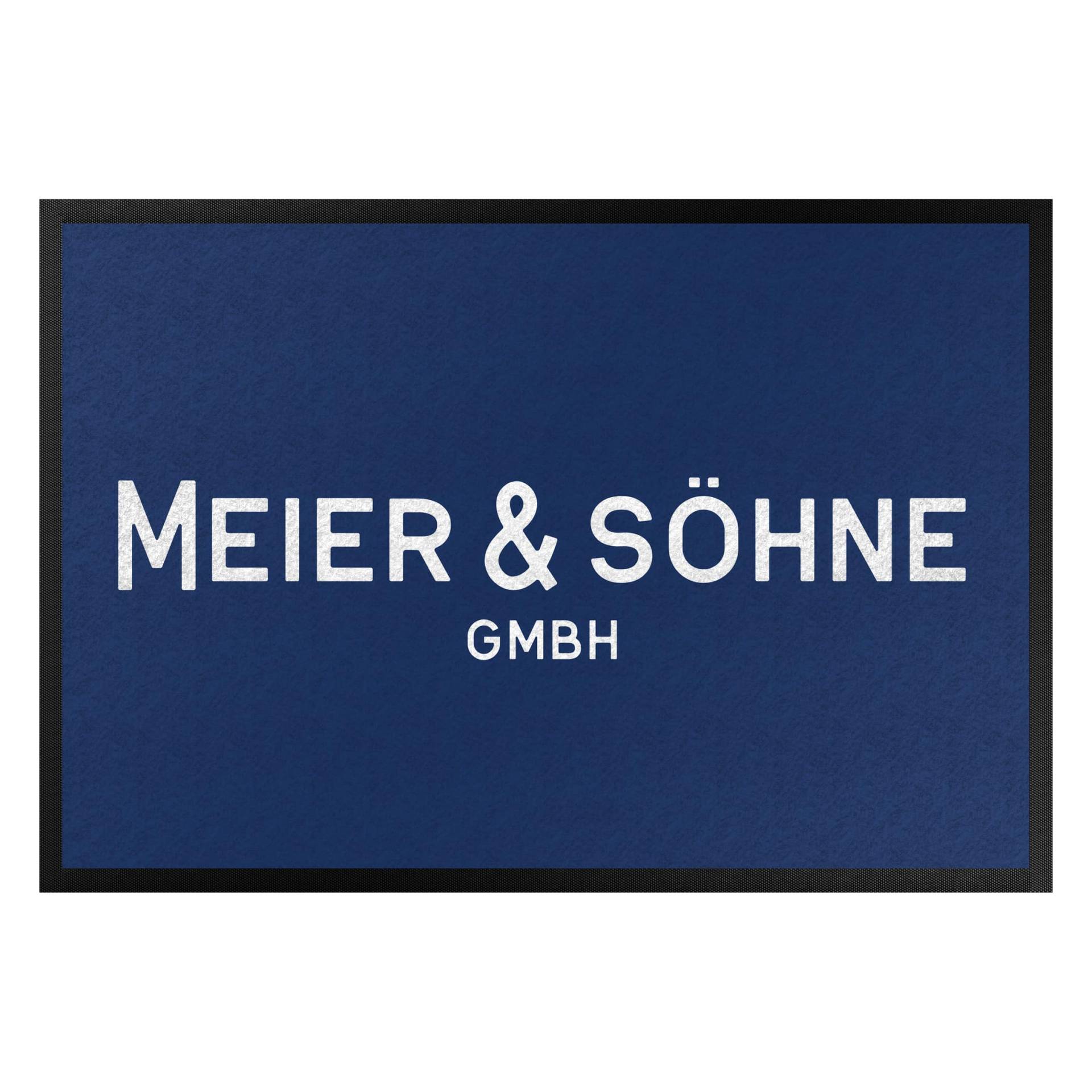 Fußmatte Deine Firma Wunschtext