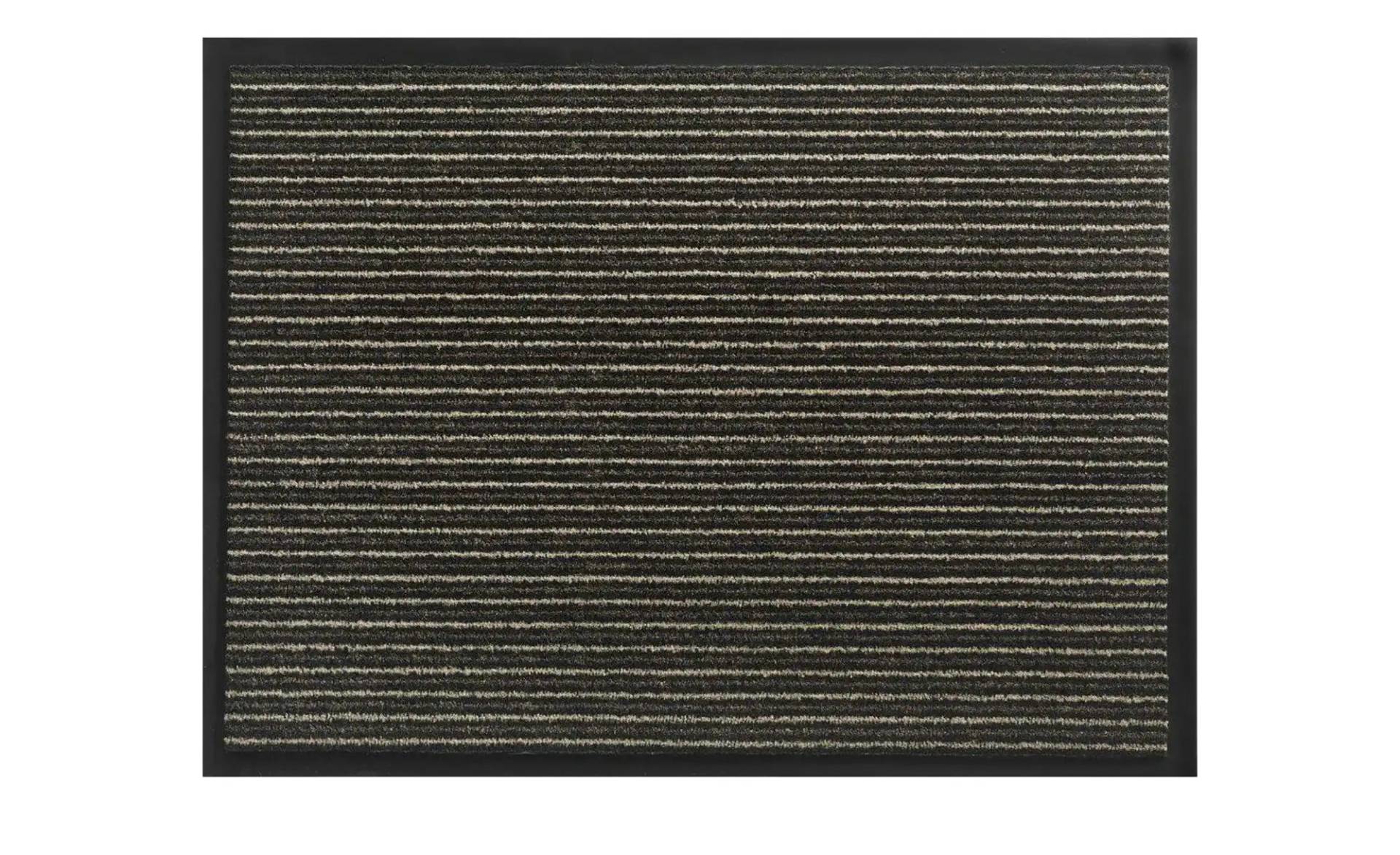 Fußmatte  Lines ¦ braun ¦ Synthetische Fasern ¦ Maße (cm): B: 60 Teppiche > Fußmatten & Stufenmatten - Höffner