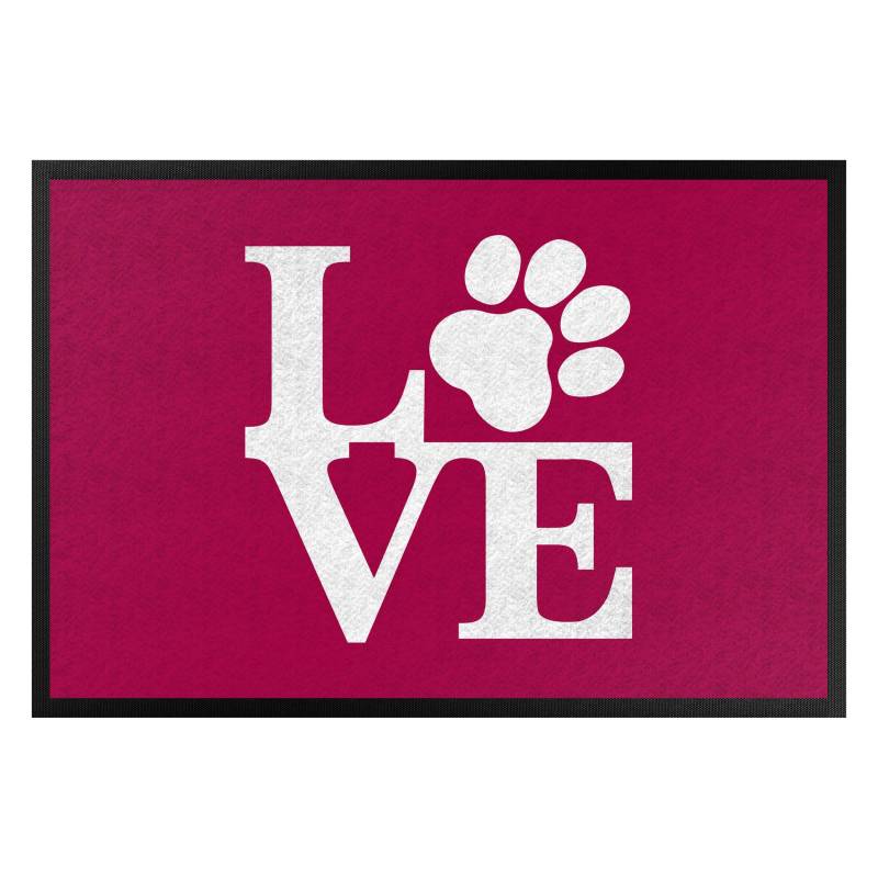 Fußmatte Love Paw
