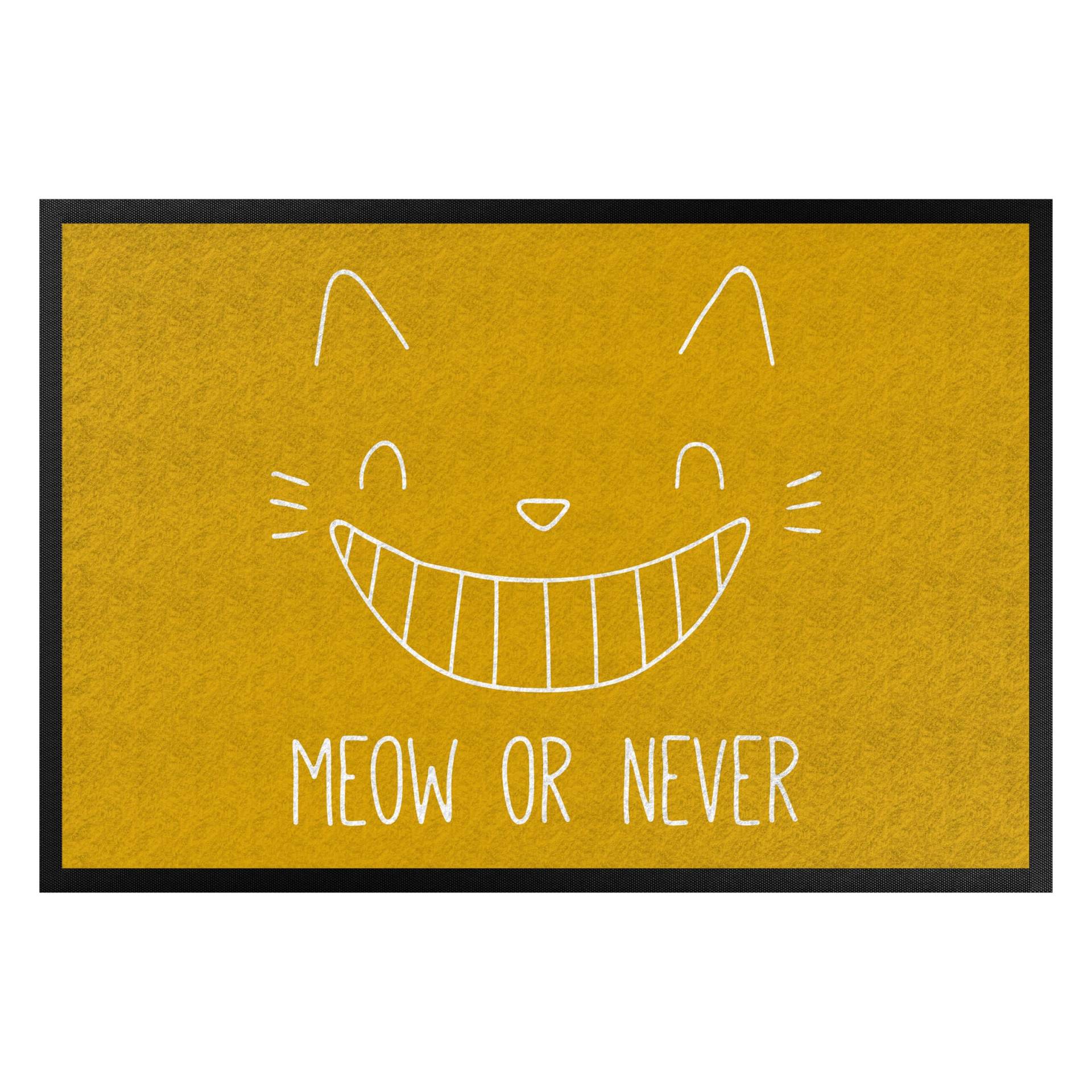 Fußmatte Meow or never