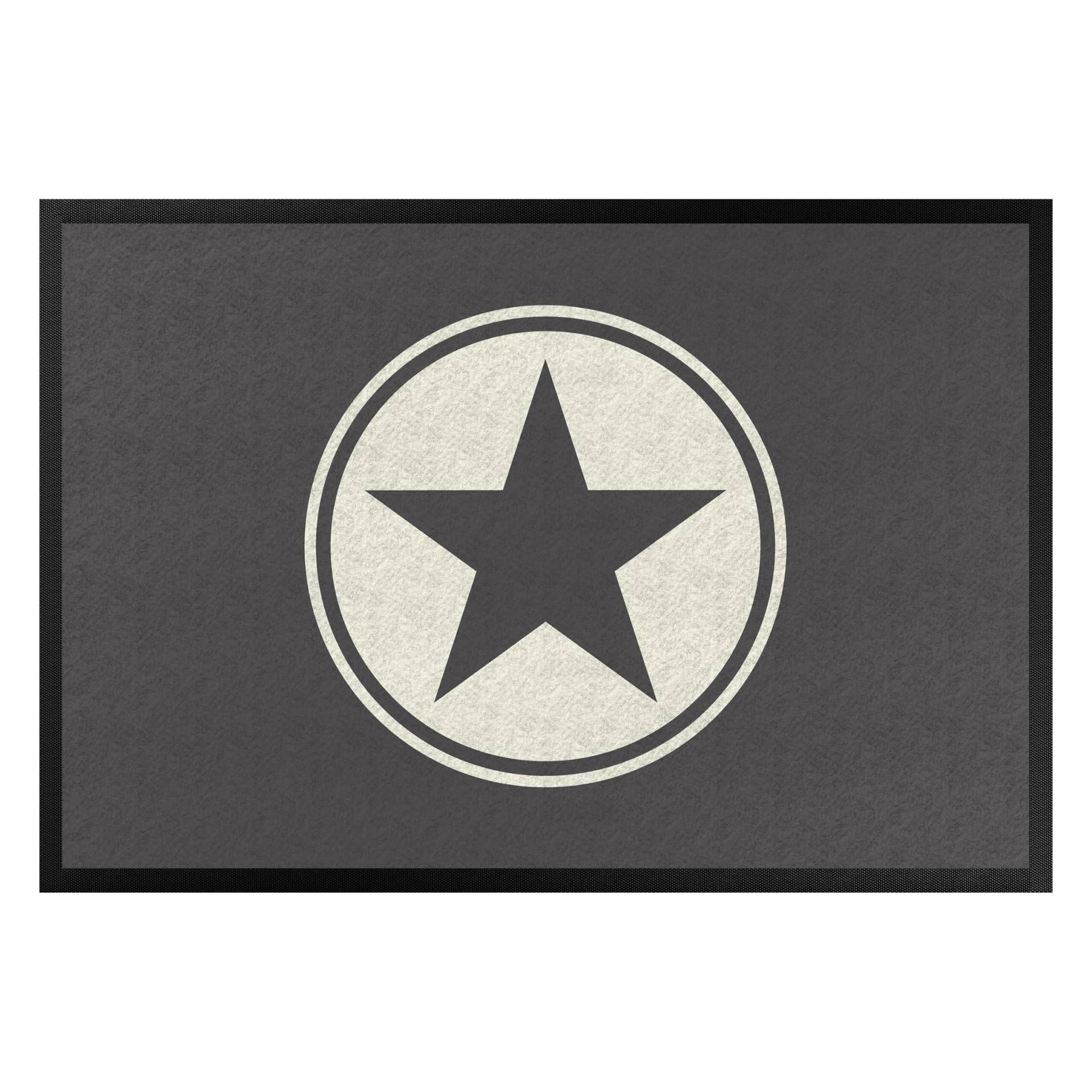Fußmatte Stern Symbol