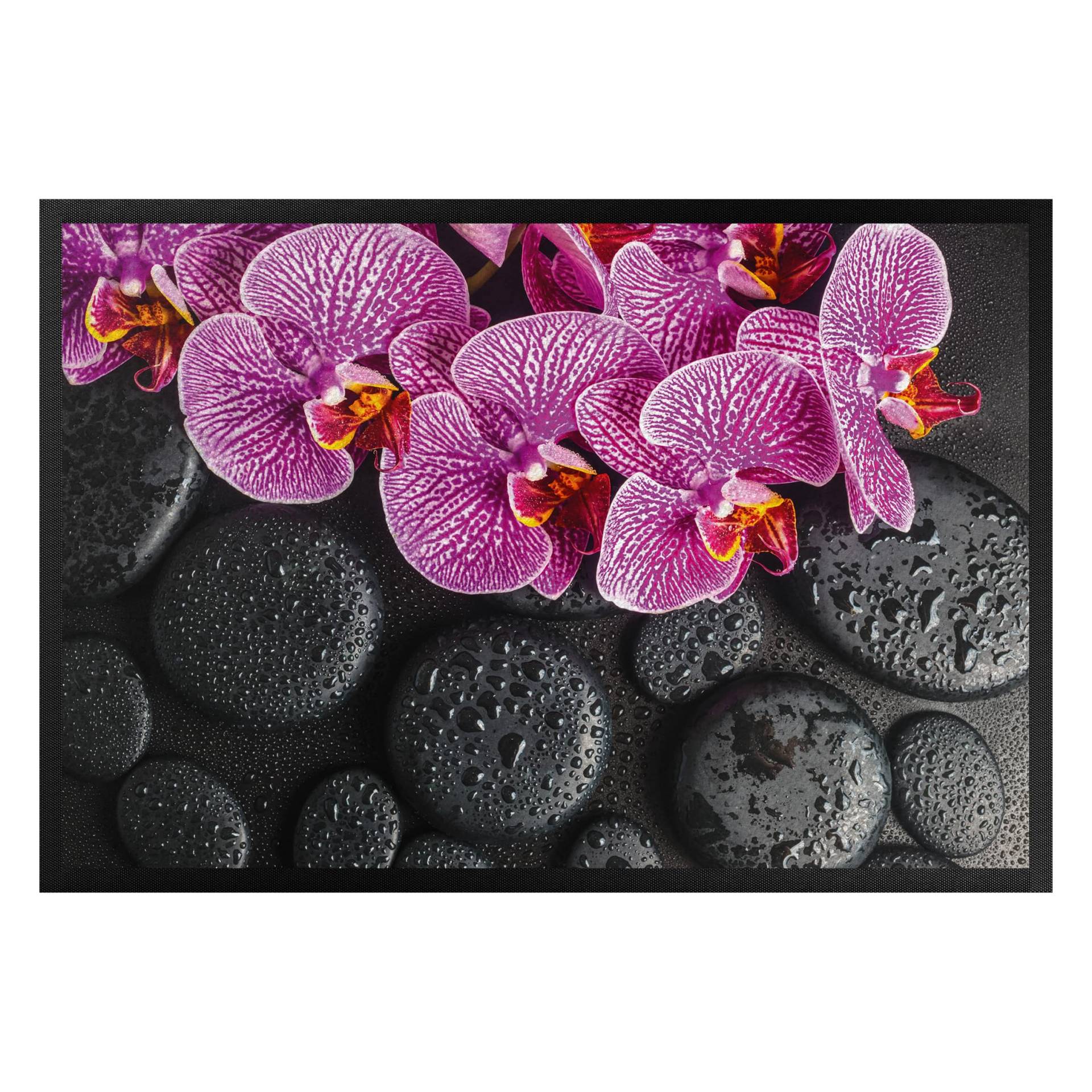 Fußmatte Pinke Orchidee