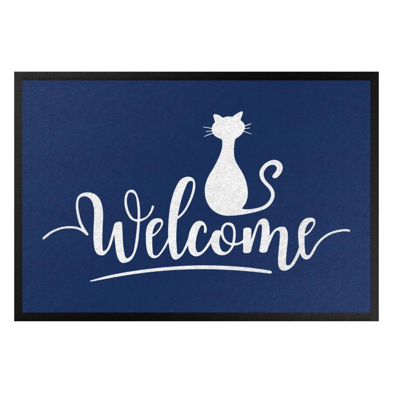 Fußmatte Welcome Cat