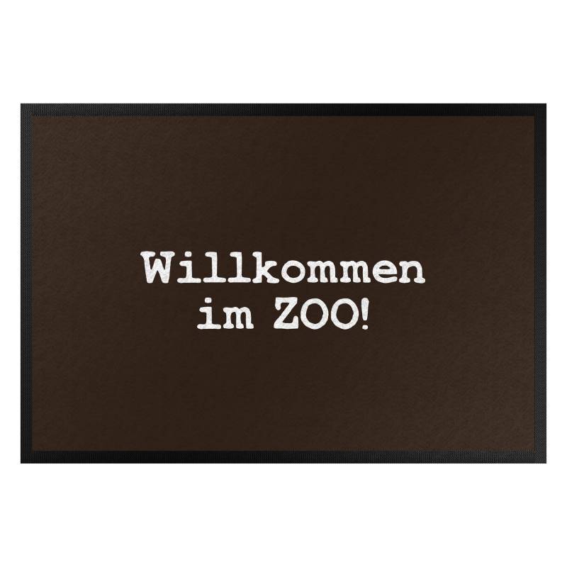Fußmatte Willkommen im ZOO
