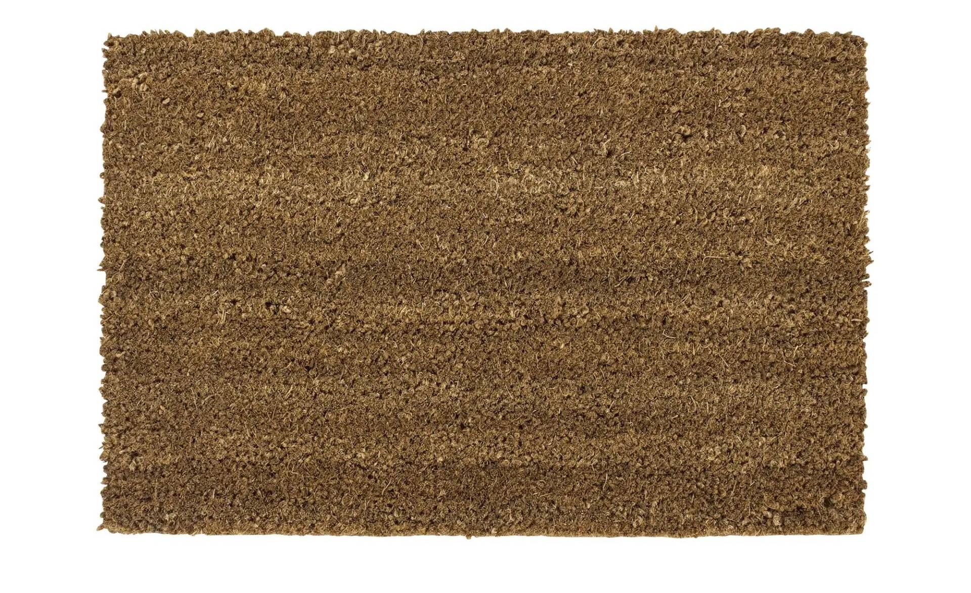 Fußmatte   ¦ braun ¦ Kokos ¦ Maße (cm): B: 40 Teppiche > Fußmatten & Stufenmatten - Möbel Kraft