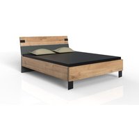 Futonbett 160x200 MALMÖ von WIMEX plankeneiche/graphit