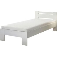 Futonbett Cannes weiß Liegefläche B/L: ca. 90x200 cm von XXXL
