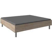 Futonbett Easybedscomfort 160x200cm  eiche sägerau