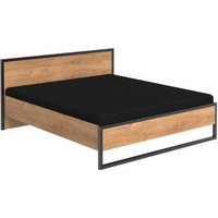 Futonbett höhenverstellbar 160x200 DETROIT von FRESHTOGO braun