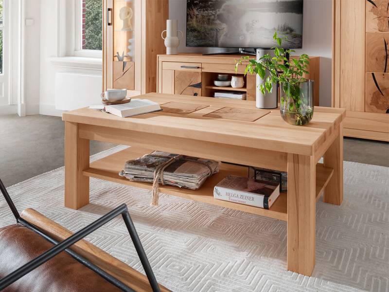 G+K Couchtisch 315 I, Kernbuche massiv geölt