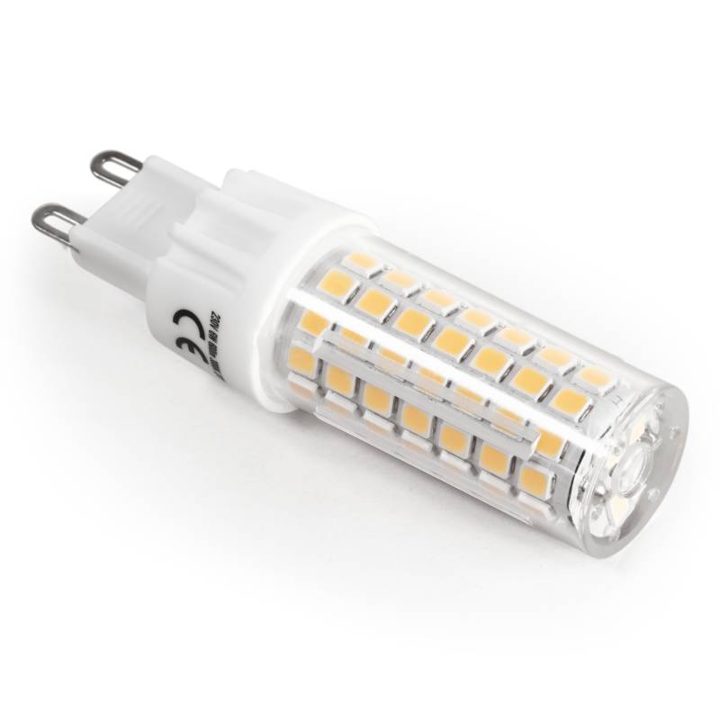 G9 / GU9 LED Leuchtmittel 6W = 75 Watt 720 Lumen 3000K warmweiß Winkel 270º Länge 69 mm