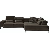 GALLERY M branded by Musterring Ecksofa "Felicia Due L-Form", Wahlweise mit Sitzvorzug, inkl. Kopfteilverstellung, Sitzhöhe 43 cm von Gallery M Branded By Musterring