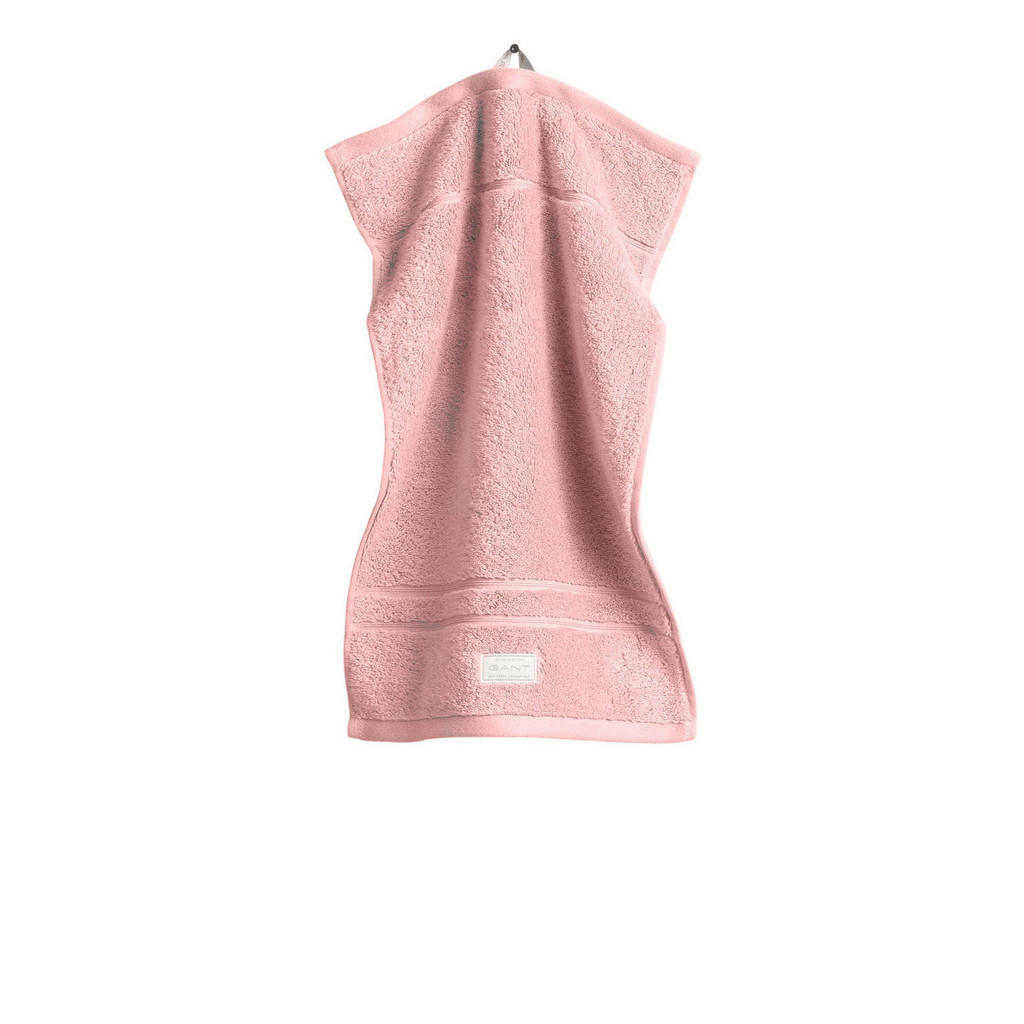 Gant Gästetuch, Rosa, Textil, Uni, Füllung: Baumwollfüllung, 50x30 cm, unisex, Badtextilien, Gästehandtücher von GANT