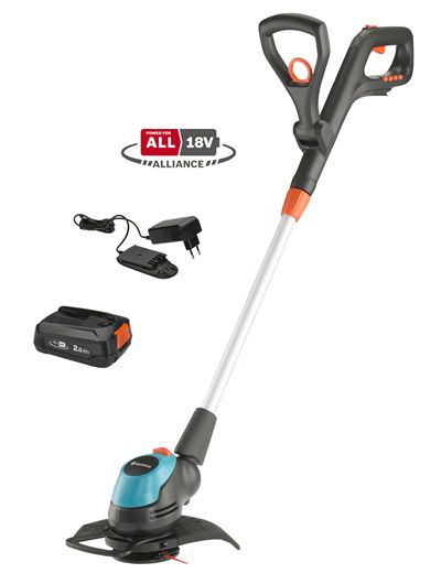 GARDENA 14700-20 Akku-Trimmer EasyCut 23/18V P4A Ready-To-Use Set von GARDENA