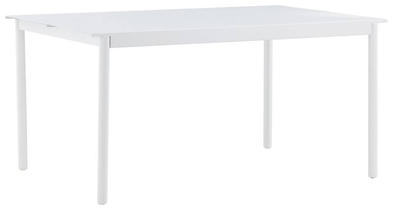 Gartentisch Modena ca. 150x100x75 cm Weiß