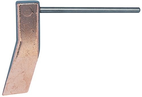 GCE Kupferstück (Hammerform, gekröpft / 350 g) - 810 von GCE