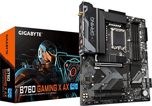 Gigabyte B760 Gaming X AX (Sockel 1700/B760/DDR5/S-ATA 6Gb/s/ATX) von Gigabyte