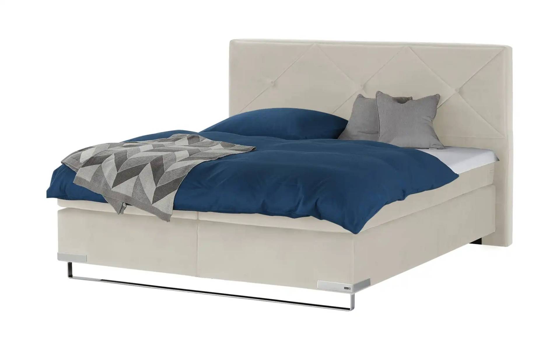 Gallery M Boxspringbett  Dubai ¦ creme ¦ Maße (cm): B: 177 H: 124 Betten > Boxspringbetten - Möbel Kraft