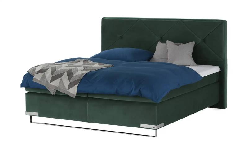 Musterring Boxspringbett Standardversion Dubai  ¦ grün ¦ Maße (cm): B: 217 H: 124 Betten > Boxspringbetten > Boxspringbetten 200x200 - Höffner