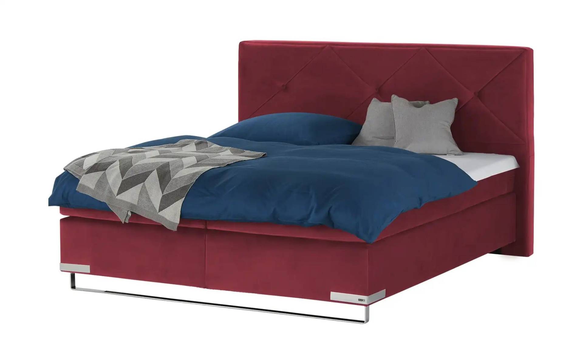 Musterring Boxspringbett Standardversion Dubai ¦ rot ¦ Maße (cm): B: 197 H: 124 Betten > Boxspringbetten > Boxspringbetten 180x200 - Höffner Musterring Boxspringbett Standardversion Dubai ¦ rot ¦ Maße (cm): B: 197 H: 124 Betten > Boxspringbetten > Boxspringbetten 180x200 - Höffner