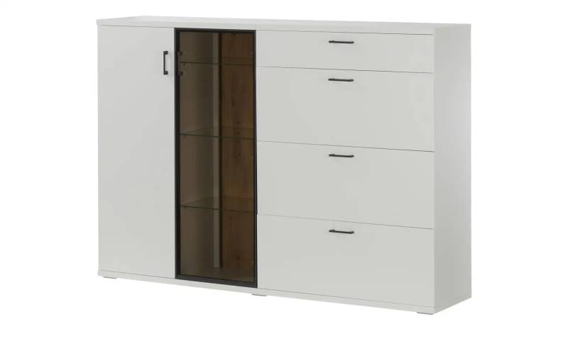 Jette Home Sideboard  Yannik ¦ grau ¦ Maße (cm): B: 180 H: 127 T: 41.0 Kommoden & Sideboards > Sideboards - Möbel Kraft