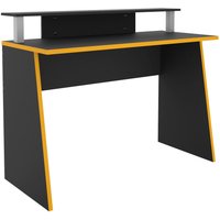 Gaming-Schreibtisch  anthrazit orange B/H/T: ca. 117x93x50 cm von XXXL