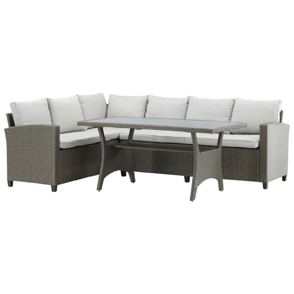 Gardenson DINING-LOUNGESET Grau
