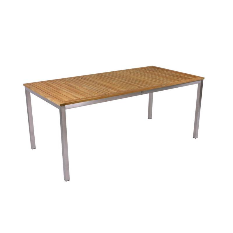 Gardenson GARTENTISCH Silber, Teak