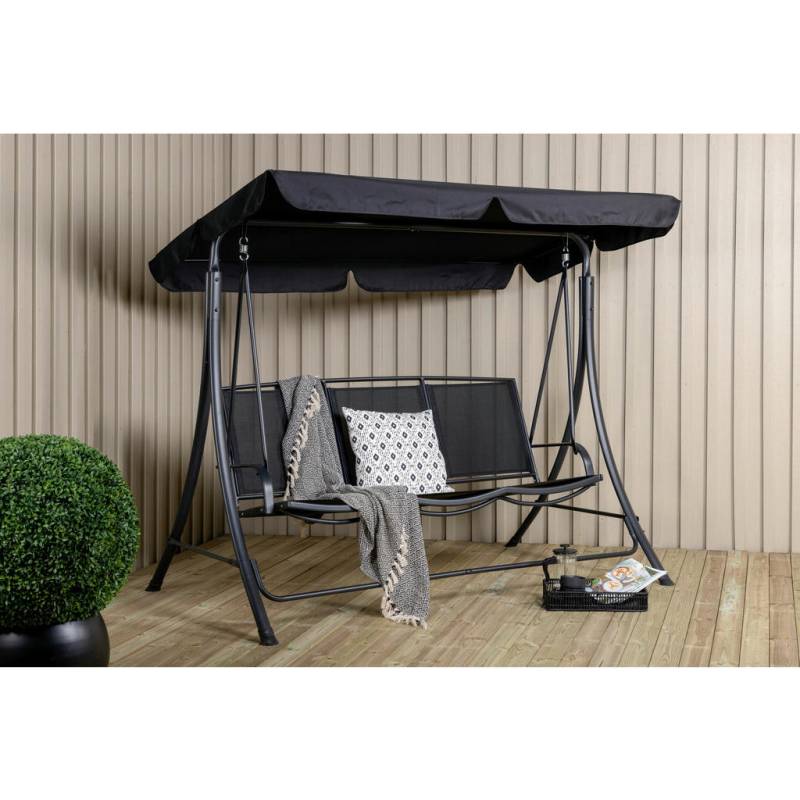 Gardenson HOLLYWOODSCHAUKEL Schwarz