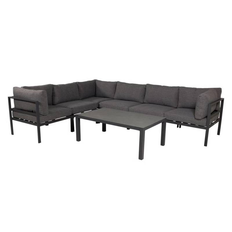 Gardenson LOUNGETISCH Schwarz