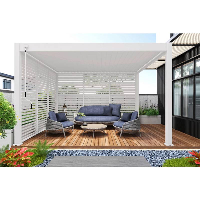 Gardenson PERGOLA-SEITENTEIL Weiß Gardenson PERGOLA-SEITENTEIL Weiß