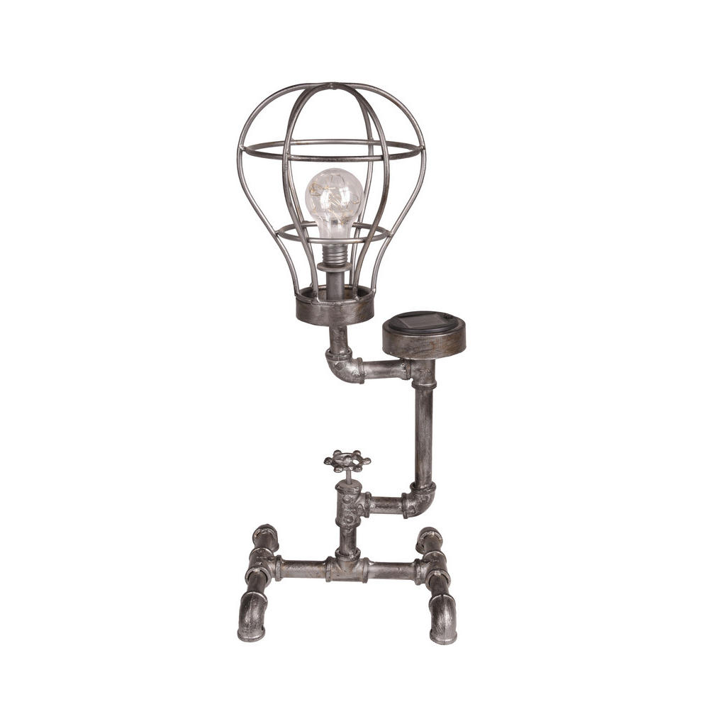 Gardenson SOLARLEUCHTE Silber