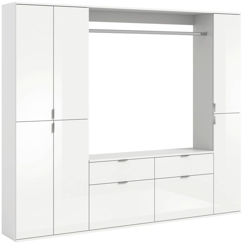 Garderobe Projekt X ca. 212x193 cm Weiß