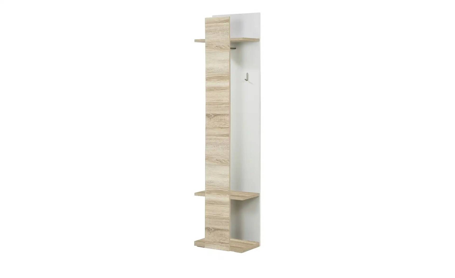 Garderobenpaneel   ¦ holzfarben ¦ Spanplatte ¦ Maße (cm): B: 50 H: 207 T: 30.0 Garderoben & Kleiderstangen > Wandgarderoben - Möbel Kraft
