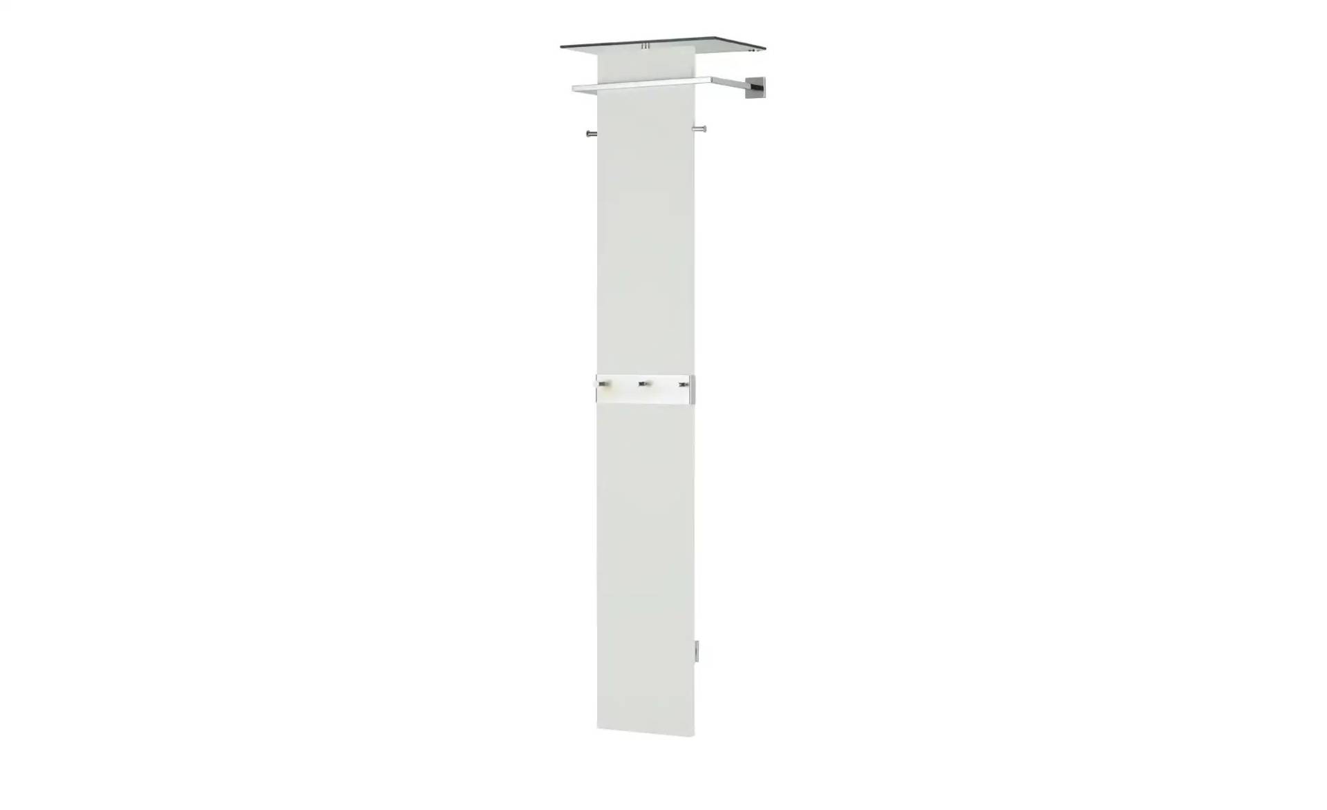 Garderobe   ¦ weiß ¦ Holzwerkstoff ¦ Maße (cm): B: 50 H: 192 T: 30.0 Garderoben & Kleiderstangen > Wandgarderoben - Möbel Kraft