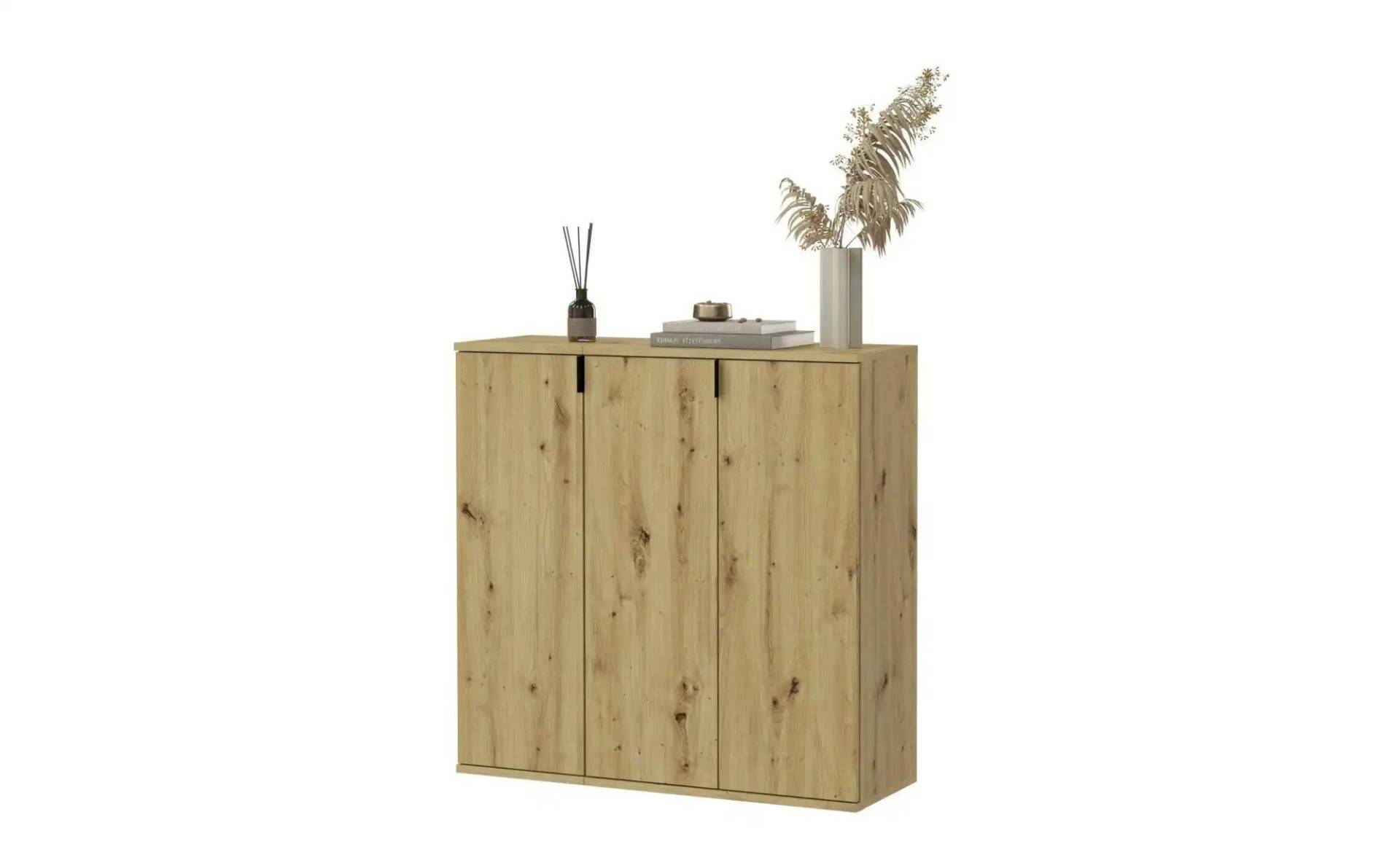 Schuhschrank-Set   ¦ holzfarben ¦ Maße (cm): B: 91 H: 99 T: 34.0 Garderoben & Kleiderstangen > Schuhgarderoben & Schränke - Möbel Kraft
